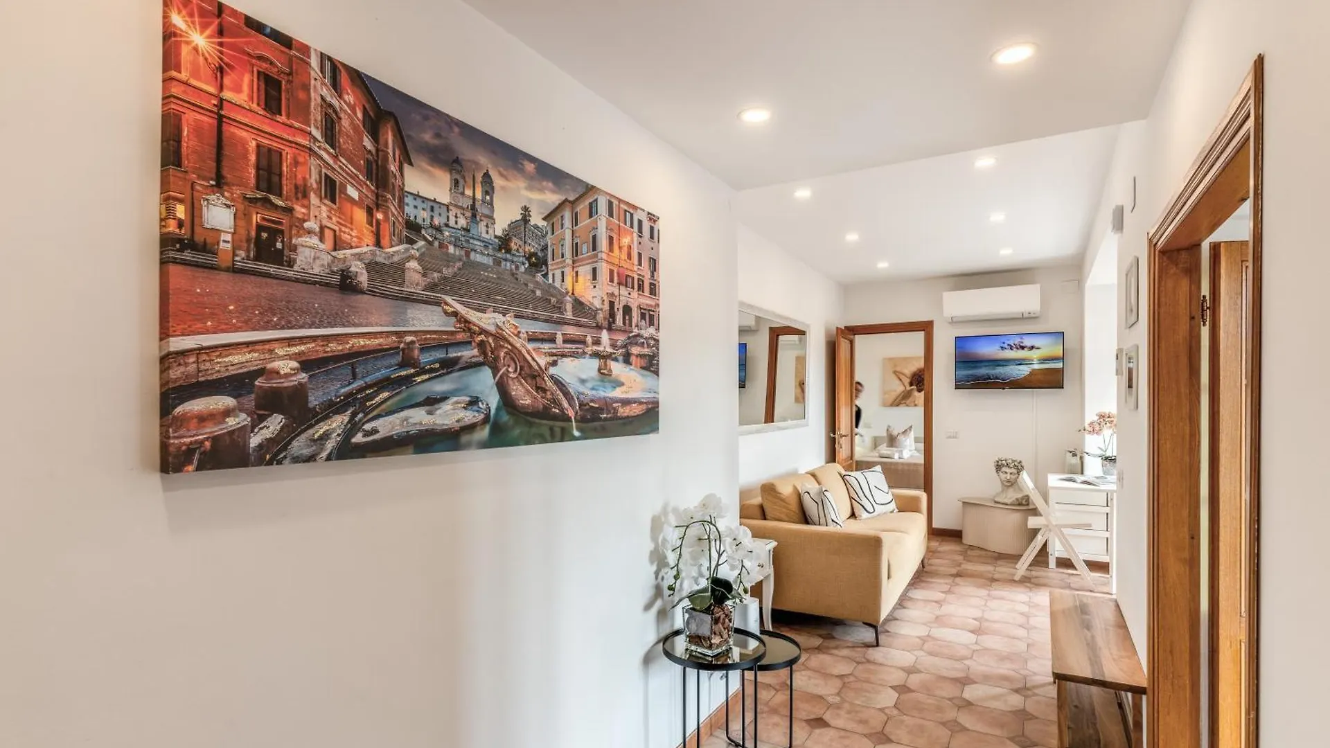 Twilight Terrace - Piazza Di Spagna Rome Italy